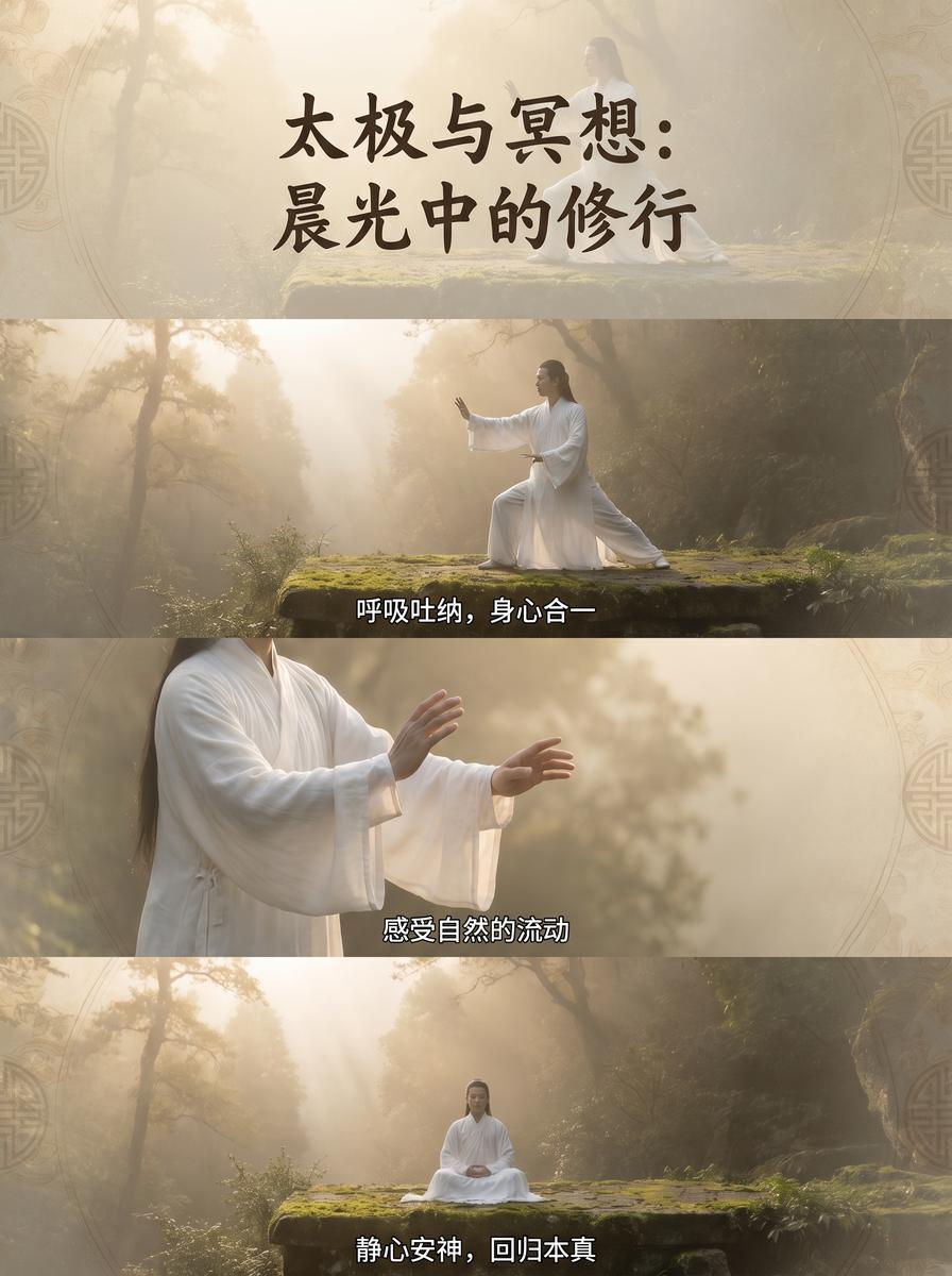17C 太极晨练视频演示：晨光中的东方身心修行 - gguslsj.cn